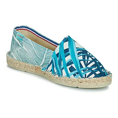 Art of Soule LEAF-BLUE women's Espadrilles / Casual Shoes in Blue