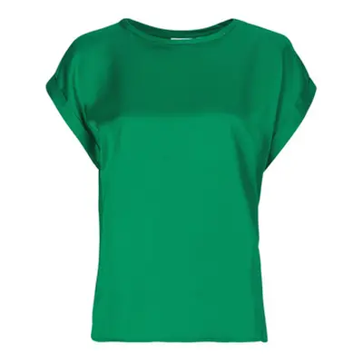 Vila VIELLETTE women's Blouse in Green