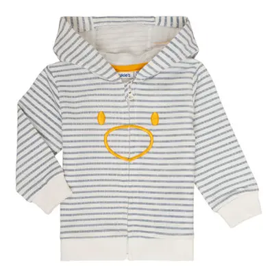 Noukie's CAM boys's Children's sweatshirt in White