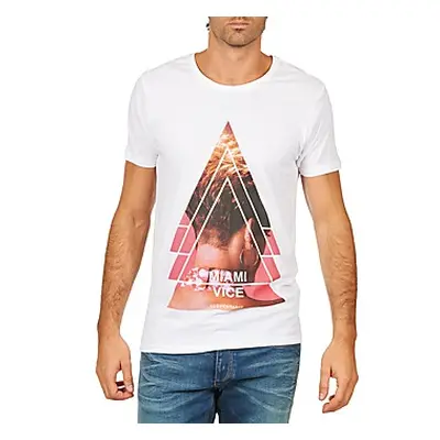 Eleven Paris MIAMI M MEN men's T shirt in White