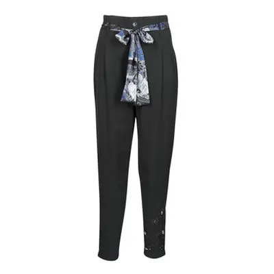 Desigual CHARLOTTE women's Trousers in Black