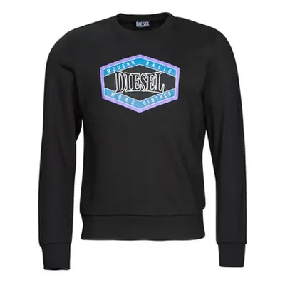 Diesel S-GINN-K27 men's Sweatshirt in Black