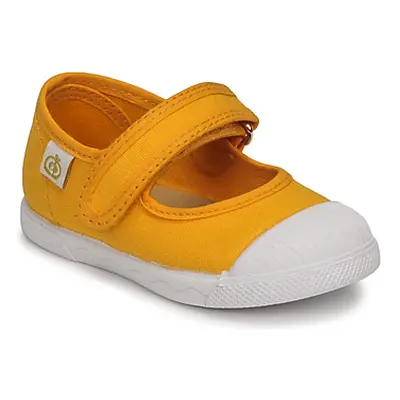 Citrouille et Compagnie APSUT girls's Children's Shoes (Pumps / Ballerinas) in Yellow