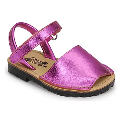 Citrouille et Compagnie SQUOUBEL girls's Children's Sandals in Pink