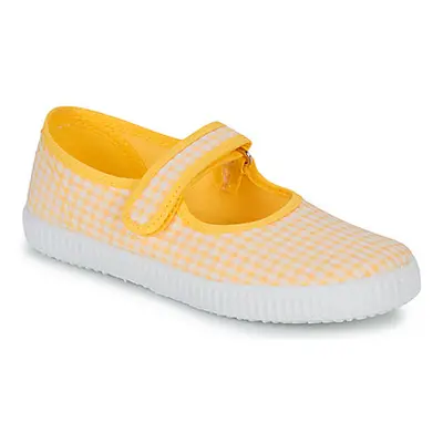 Citrouille et Compagnie IVALYA girls's Children's Shoes (Pumps / Ballerinas) in Yellow