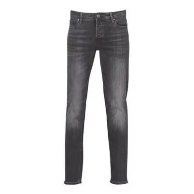 Jack & Jones JJIGLENN men's Skinny Jeans in Black