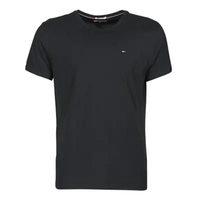 Tommy Jeans TJM ORIGINAL JERSEY TEE men's T shirt in Black