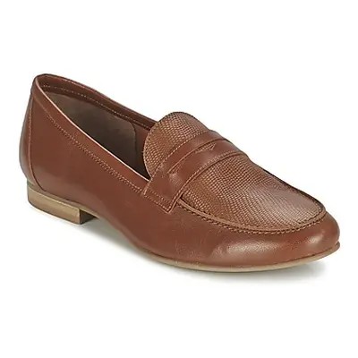 Betty London EJODEME women's Loafers / Casual Shoes in Brown