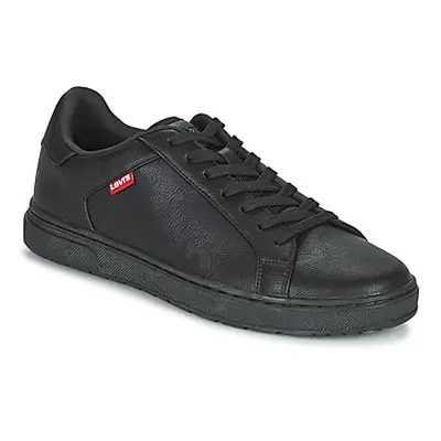 Levis PIPER men's Shoes (Trainers) in Black