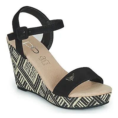 Les Petites Bombes DALA women's Sandals in Black