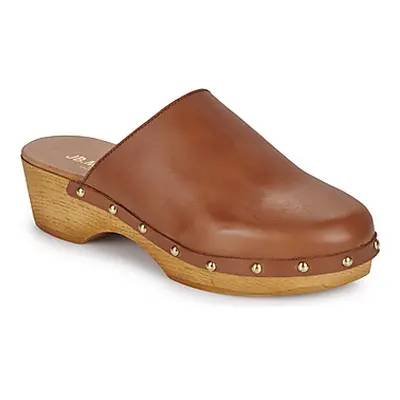 JB Martin ALICE women's Clogs (Shoes) in Brown