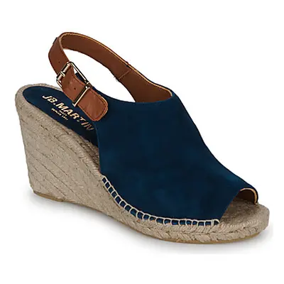 JB Martin INES women's Espadrilles / Casual Shoes in Marine