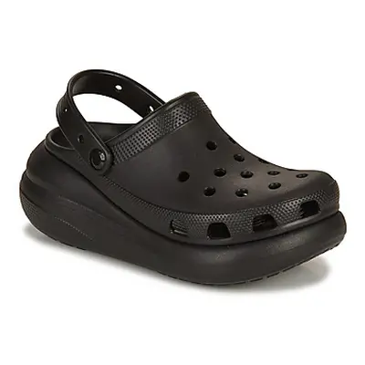 Crocs Classic Crush Clog women's Clogs (Shoes) in Black