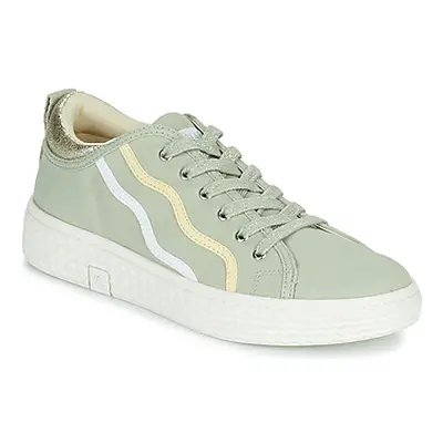 Palladium TEMPO 02 CVS~VERVEINE~M women's Shoes (Trainers) in Green