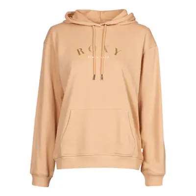 Roxy SURF STOKED HOODIE TERRY A women's Sweatshirt in Orange