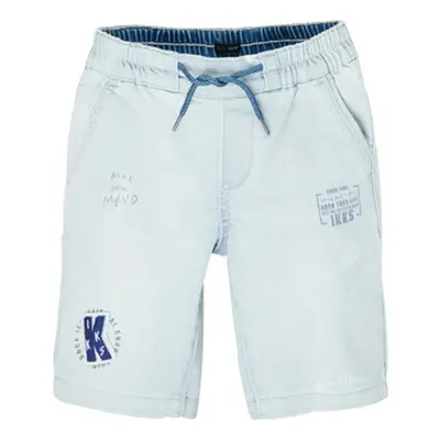 Ikks XS25223-82-J boys's Children's shorts in Blue