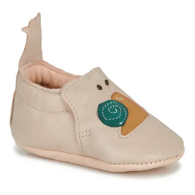 Easy Peasy MY BLUMOO ESCARGOT boys's Children's Shoes (Pumps / Plimsolls) in Beige