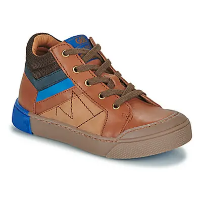 GBB VADIM boys's Children's Shoes (High-top Trainers) in Brown