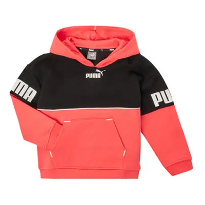 Puma PUMA POWER COLORBLOCK HOODIE girls's Children's Sweatshirt in Multicolour