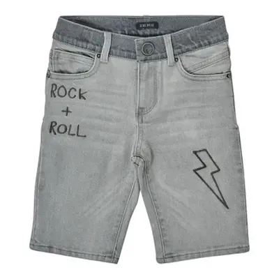 Ikks JOUXTENT boys's Children's shorts in Grey