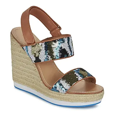 Mellow Yellow VABLISS women's Sandals in Blue