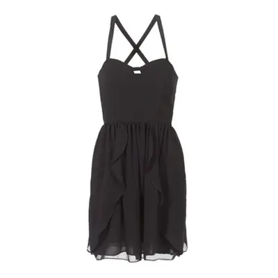 Naf Naf LENY R1 women's Dress in Black