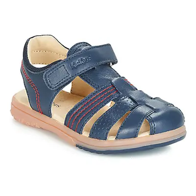 Kickers PLATINIUM boys's Children's Sandals in Marine