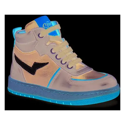 GBB PIAVA boys's Children's Shoes (High-top Trainers) in Blue