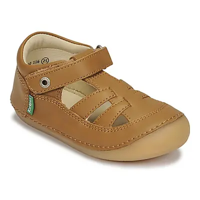 Kickers SUSHY boys's Children's Sandals in Brown