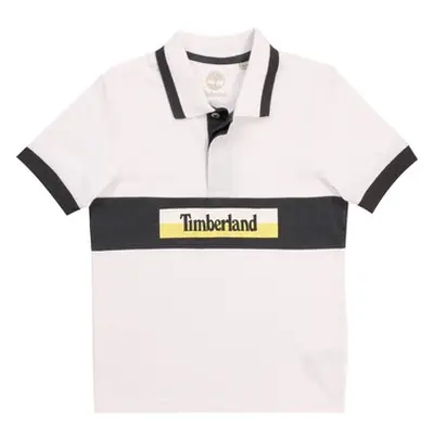 Timberland DOTTO boys's Children's polo shirt in White