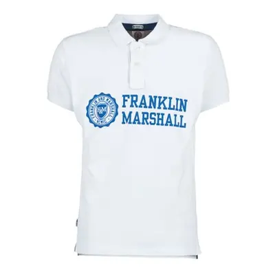 Franklin & Marshall AYLEN men's Polo shirt in White