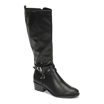 Moony Mood NELLE women's High Boots in Black