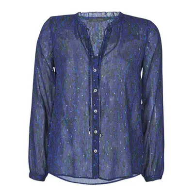 Ikks BR13035 women's Shirt in Blue