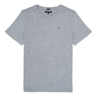 Tommy Hilfiger KB0KB04140 boys's Children's T shirt in Grey