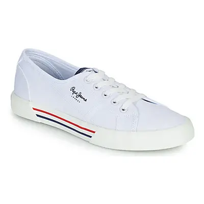 Pepe jeans BRADY W BASIC women's Shoes (Trainers) in White