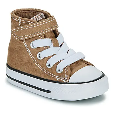 Converse CHUCK TAYLOR ALL STAR 1V boys's Children's Shoes (High-top Trainers) in Brown