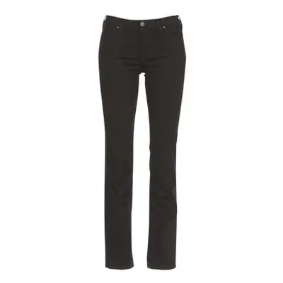 Lee MARION STRAIGHT women's Jeans in Black