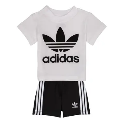 Adidas CAROLINE girls's Sets & Outfits in White