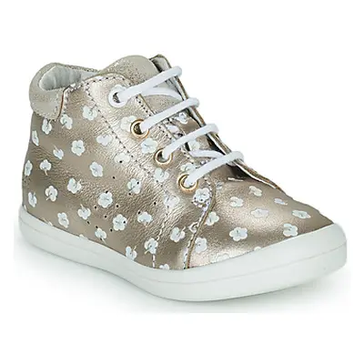 GBB NAHIA girls's Children's Shoes (High-top Trainers) in Gold