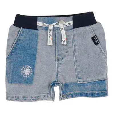 Ikks XW25011 boys's Children's shorts in Blue