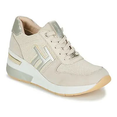 Tom Tailor 5393802 women's Shoes (Trainers) in Beige