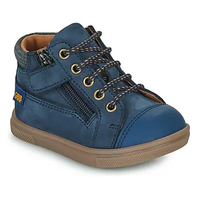 GBB GENIN boys's Children's Shoes (High-top Trainers) in Blue