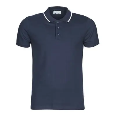 Yurban ADARA men's Polo shirt in Blue