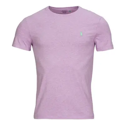 Polo Ralph Lauren T-SHIRT AJUSTE EN COTON men's T shirt in Purple