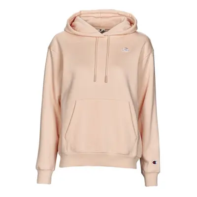 Champion Heavy Cotton Poly Fleece women's Sweatshirt in Pink