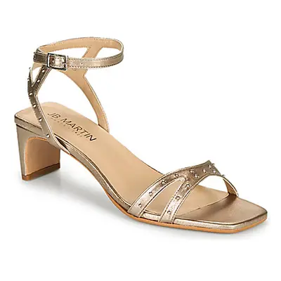 JB Martin RAINBOWS women's Sandals in Gold