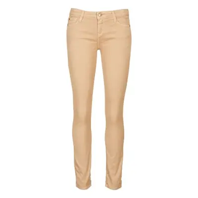 Acquaverde SCARLETT women's Cropped trousers in Beige