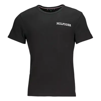 Tommy Hilfiger SS TEE men's T shirt in Black