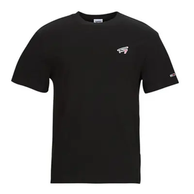 Tommy Jeans TJM CLSC SIGNATURE TEE men's T shirt in Black