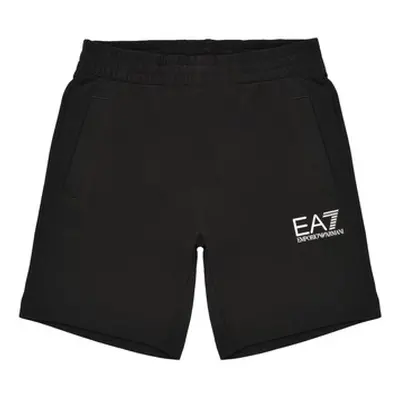 Emporio Armani EA7 TOPEZE boys's Children's shorts in Black